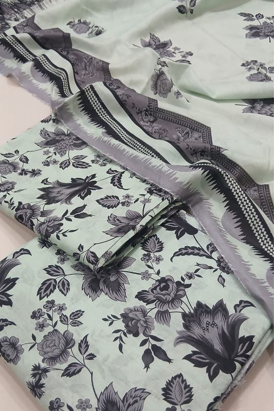 3PC PRINTED LAWN