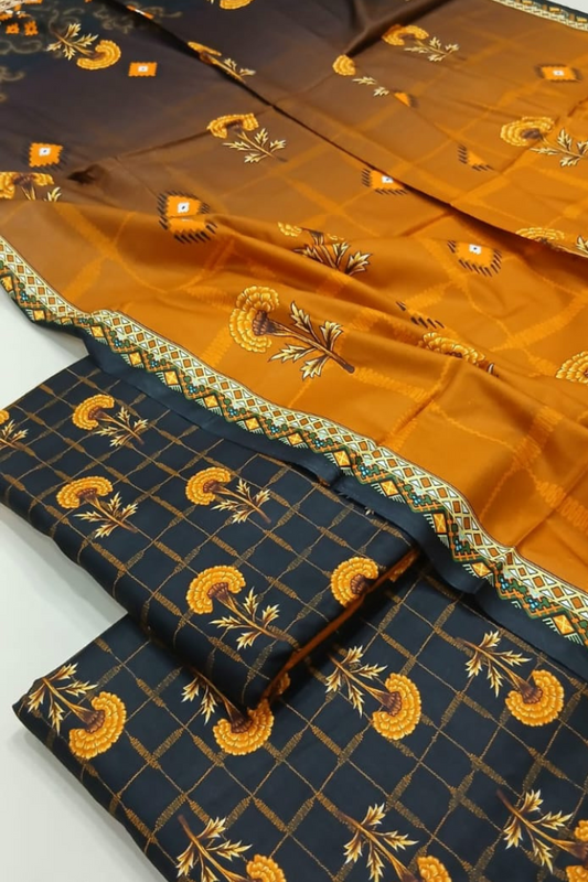 3PC LINEN FABRIC