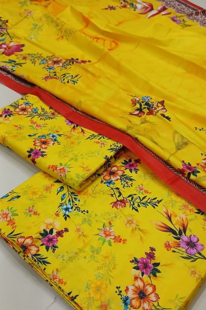 3PC LINEN FABRIC