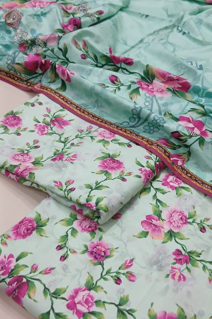 3PC LINEN FABRIC