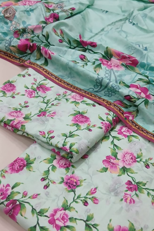 3PC LINEN FABRIC